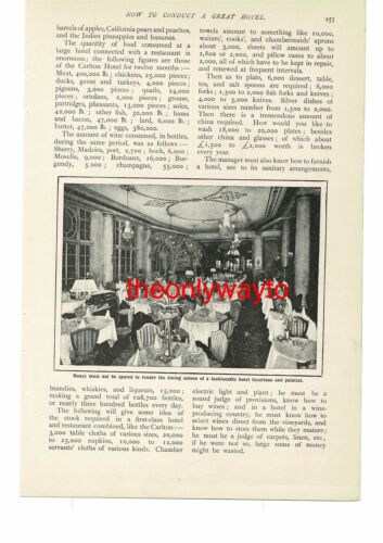 Luxuriöser Esssalon & Küche im The Carlton, Buchillustration (Druck) - Bild 1 von 2