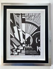 Roy Lichtenstein | Vintage 1970 Signed | Mounted 11x14 Offset Lithograph | Bid!