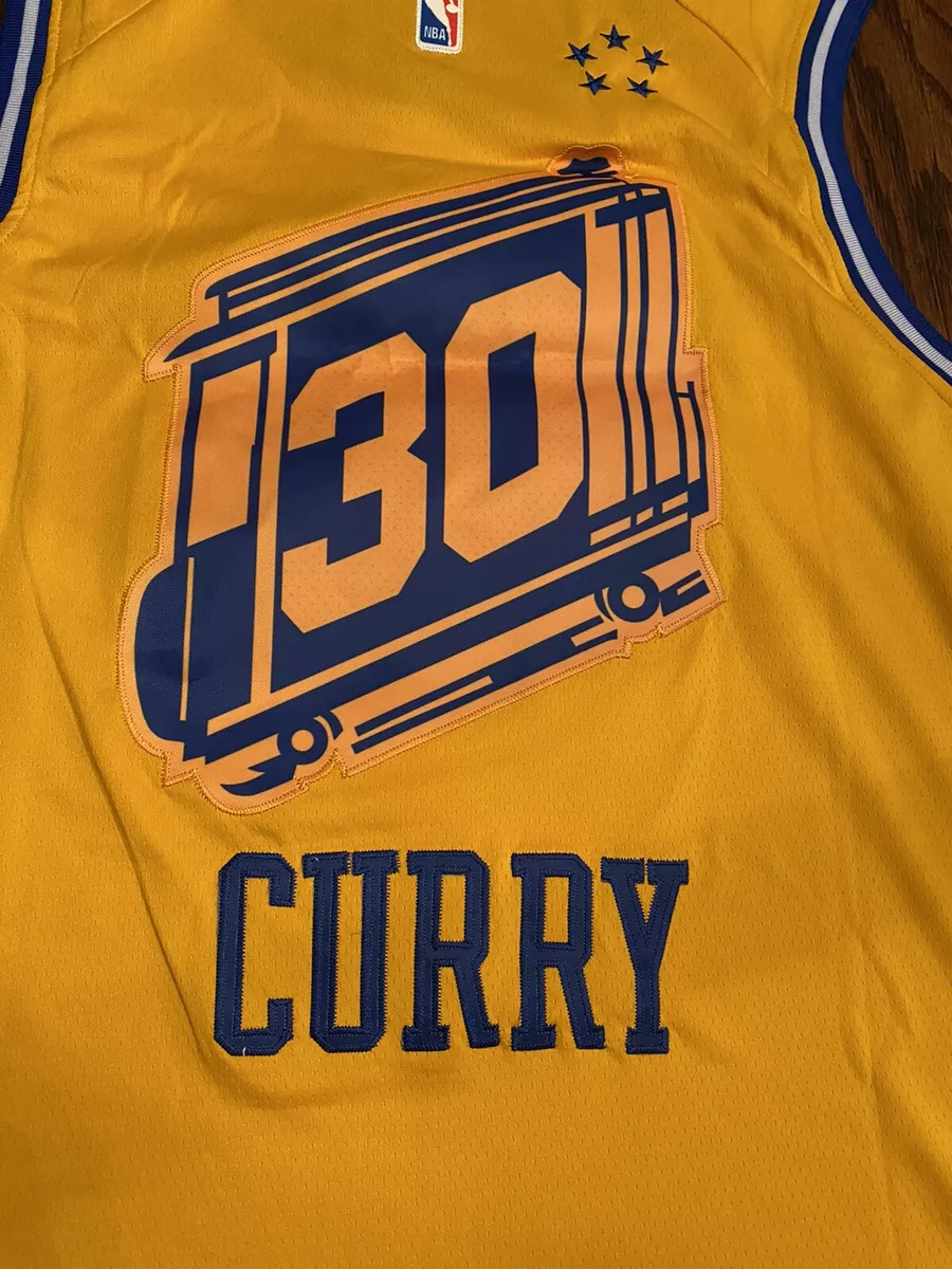 Authentic Golden State Warriors "The Town" Jersey, Steph Curry, Sz 56 , New/Tags