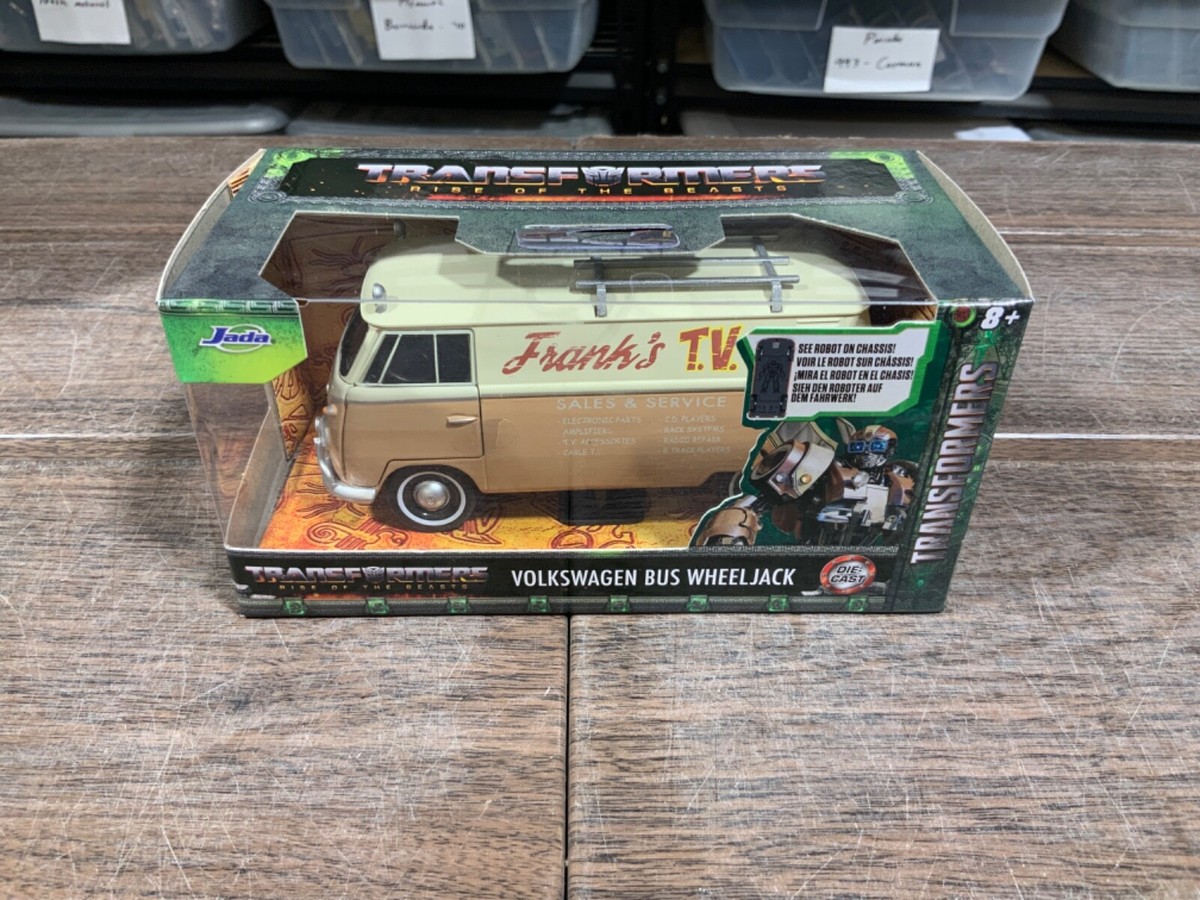 JADA トランスフォーマー　 Volkswagen Bus Wheeljack Jada Toys Hollywood Rides: Transformers 7 VW Bus 