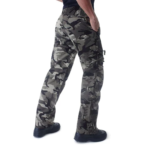 Men's Casual Cargo Pants Military Army Combat Trousers Outdoor Hiking Pants - Picture 29 of 36