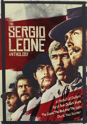 Sergio Leone 4 Film Collection A Fistful of Dollars, Good Bad the