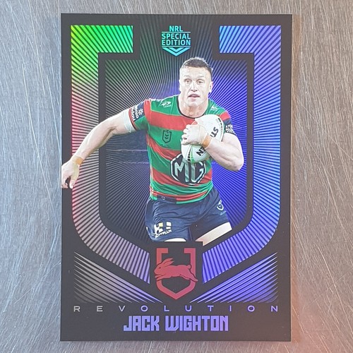 2024 NRL Revolution Souths Rabbitohs Jack Wighton Silver Parallel Card