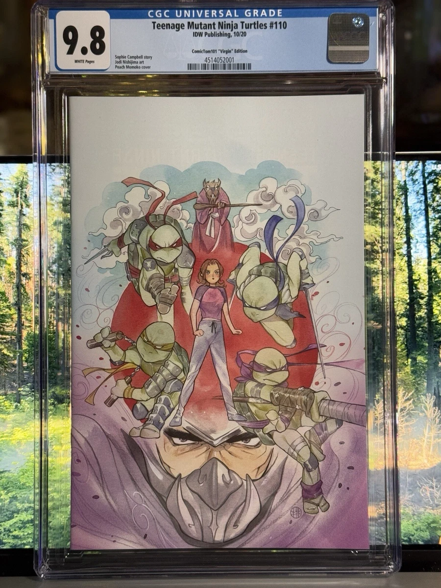 【マチャケ様オーダーページ】 TMNT #110 IDW - CGC 9.8 -EXCLUSIVE PEACH MOMOKO VIRGIN VARIANT NM
