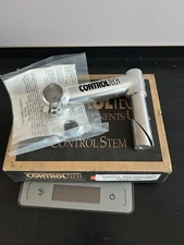 New Control Tech Road Stem 25.4/1" 120mm -15° Stem Silver Quill NOS
