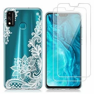 Reshias Coque pour Huawei Honor 9X LiteSouple Transparent TPU Silicone Housse...