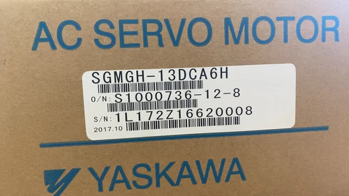 New YASKAWA SGMGH-13DCA6H AC Servo Motor SGMGH13DCA6H Expedited Shipping - Photo 1/2