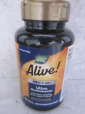Nature's Way Alive! Men’s 50+ Daily Ultra Multivitamin 60 tablets