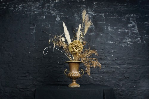 Antique Copper Flower Vase ~ Victorian Jardiniere ~ Wine Cooler Champagne Bucket - 第 1/10 張圖片