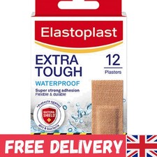 Reliable Waterproof Fabric Plasters - 12 Extra Tough Strips for Quick Healing