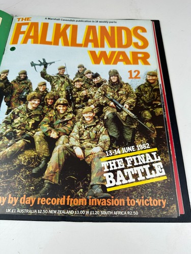 The Falklands War Marshall Cavendish 1983 Full set of Magazines 1-14 In Binder - Picture 13 of 17