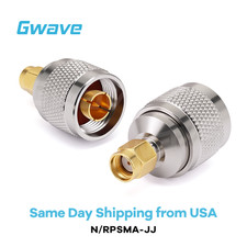 N Male to SMA Female Reverse Polarity Adapter, DC - 12.7GHz