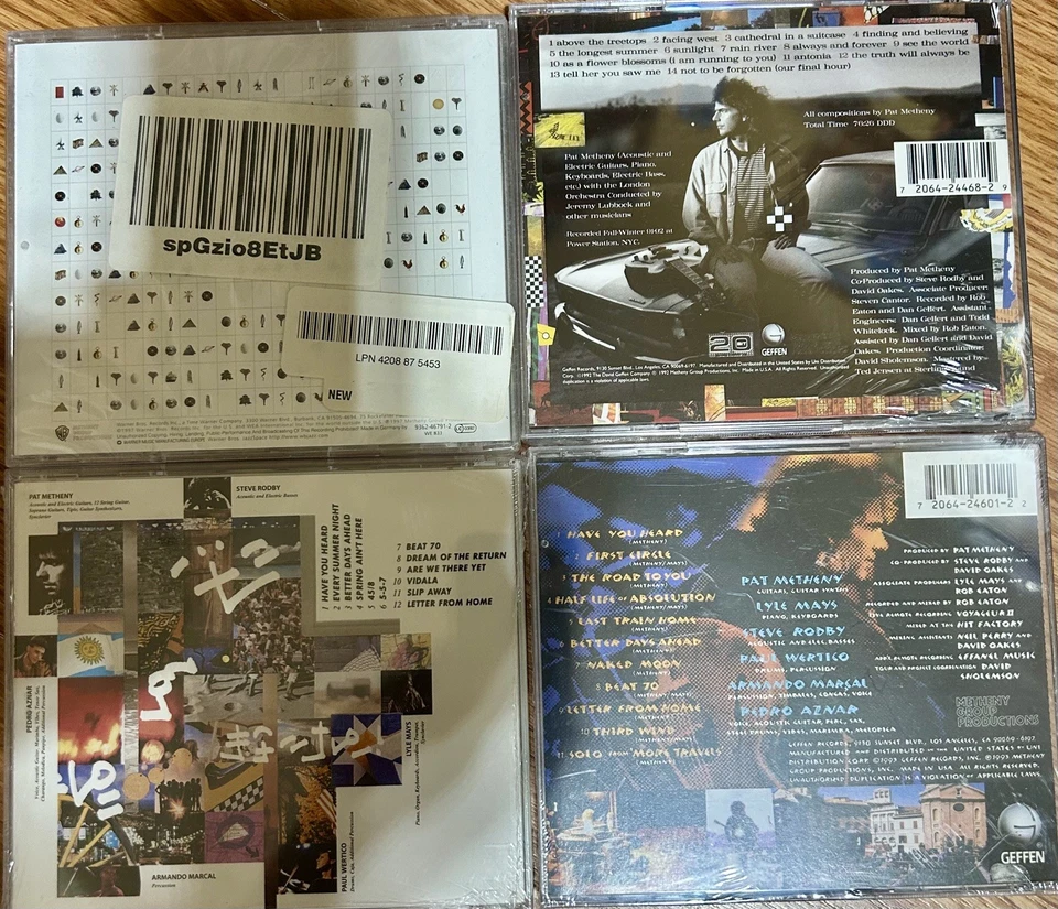 Pat Metheny LOT Imaginary Day/Letter from/Secret Story & The Road To LIVE *NEW * - Image 2 of 2