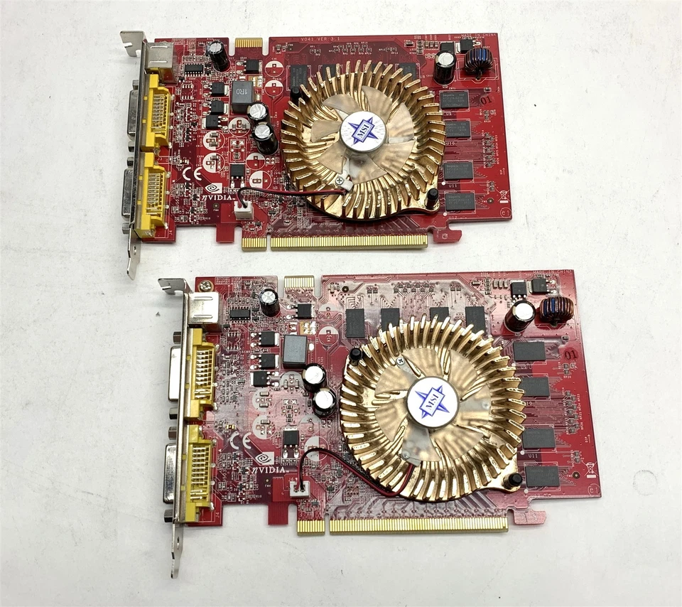 MSI GeForce 7600GS-TD256 256MB GDDR2 PCIe Video Graphics Card DVI S-Video Lot 2 - Image 2 of 4