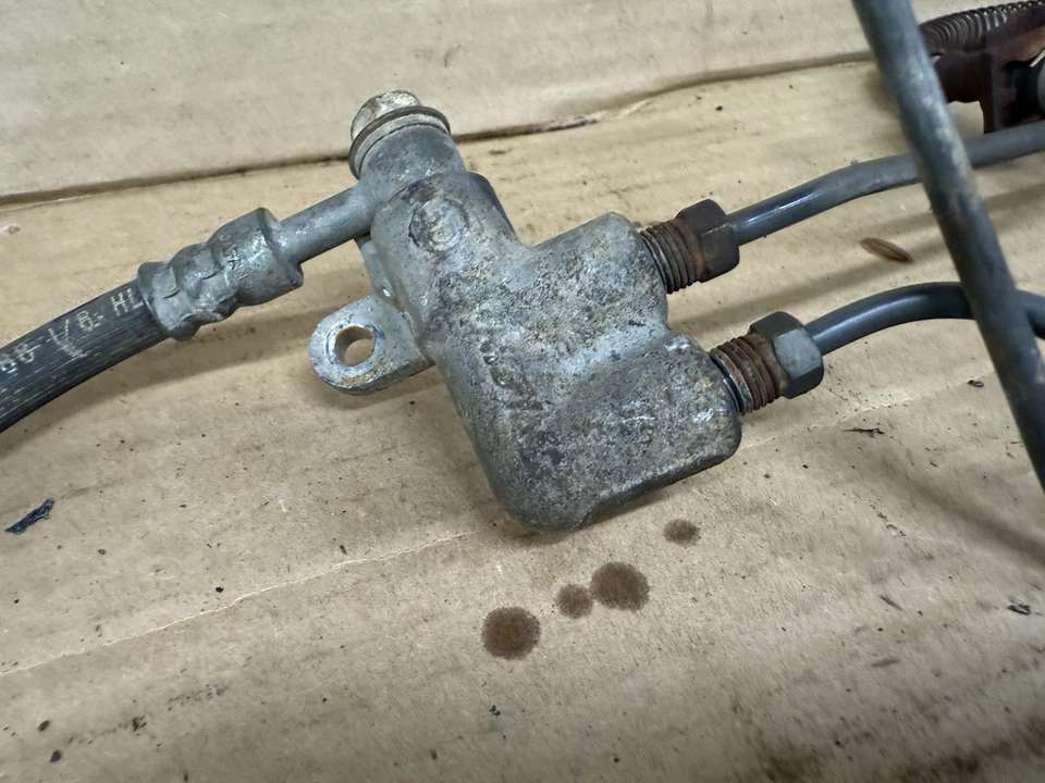 Juego completo de línea de freno delantero Suzuki QuadRunner 250 1987-1998 4x4 4x2 Foto 3 de 4