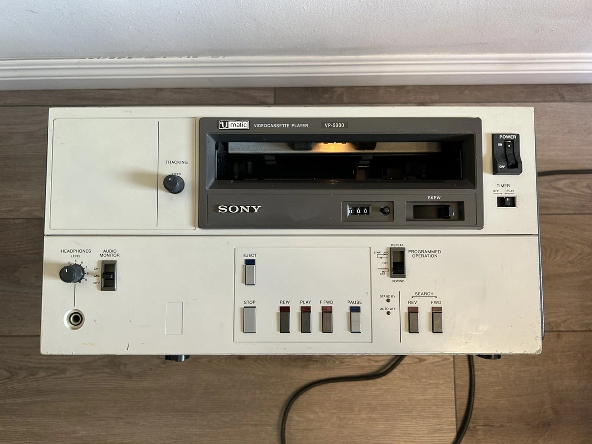 Sony U-matic Video Recorders & Players | eBay