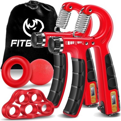 Handtrainer Set 2er-Pack Fingerdehner Griffball Widerstand Handgriff