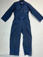 United States Navy Blue Utility Flame Retardant Type 1 Coveralls Boilersuit 44 L