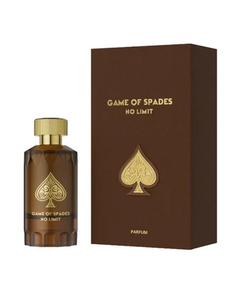 Game Of Spades No Limit by Jo Milano Paris 3.4 oz. 100 ml Parfum (NEW RELEASE)