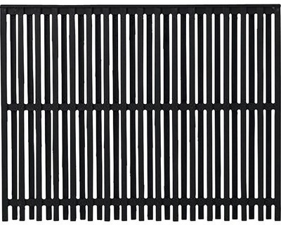 Zaun Hauptelement PLUS Nagano 180 x 140 cm RAL 9005 schwarz