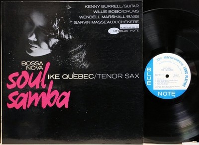 IKE QUEBEC ''BOSSA NOVA SOUL SAMBA'' BLUE NOTE BLP4114 NY MONO RVG Ear VG++/EX+