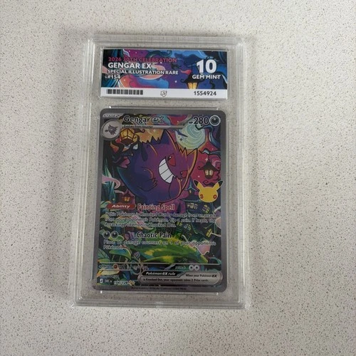 Gengar EX 2026 30th Celebration SIR 154/128 (English) ACE 10