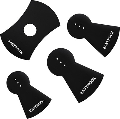 EASTROCK Cymbals Mute Pack 4 Pieces Foam Cymbal Silencer Pads, Fit 14,16,18,20''