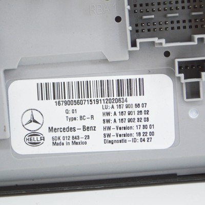 MERCEDES-BENZ GLS X167 400d Body Comfort Control Unit A1679012602 