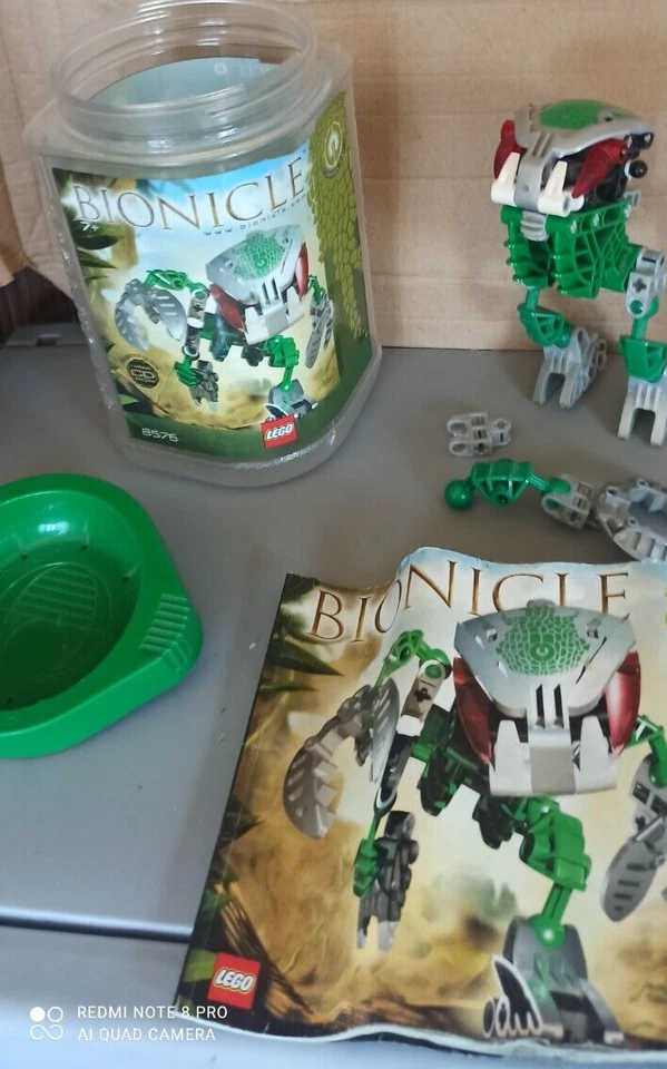 LEGO® Bionicle Set 8576 Lego BIONICLE Lehvak-Kal LEGGERE DESCRIZIONE - Immagine 2 di 4
