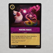 Making Magic 62/204 Disney Lorcana Azurite Sea Regular Common Card NM