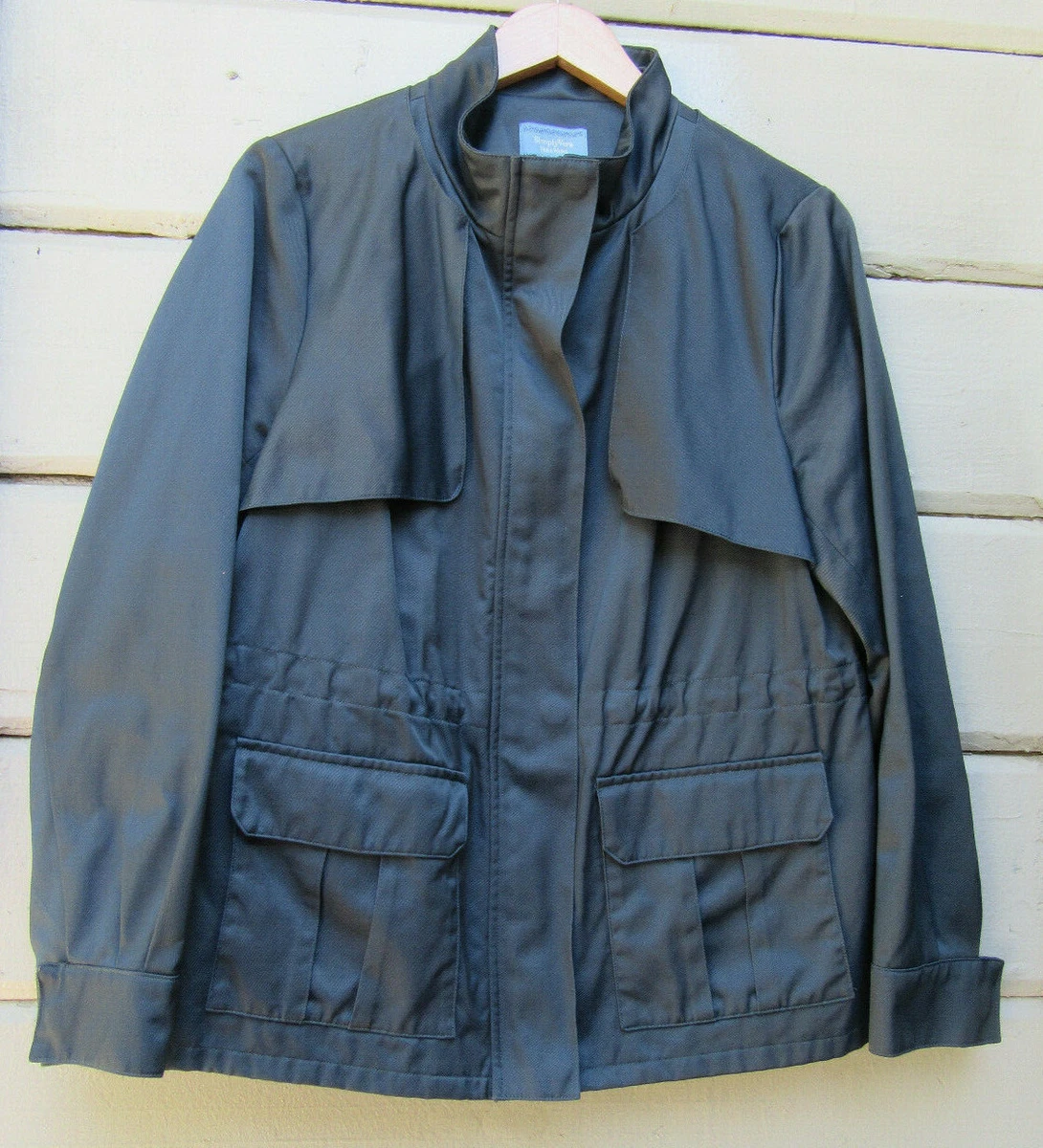 Manteau Simply Vera Vera Wang Bleu Marine - Taille L, Style Peacoat, Neuf Sans étiquettes