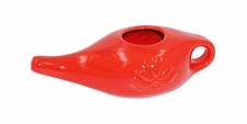 Neti Pot Nasenspuelkaennchen IN Ceramica, 250 ML, Rosso