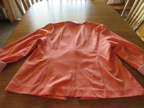 ELLEN TRACY COMPANY WOMEN'S PEACH BLAZER SIZE XXL NEW WITH TAGS - Picture 7 of 8