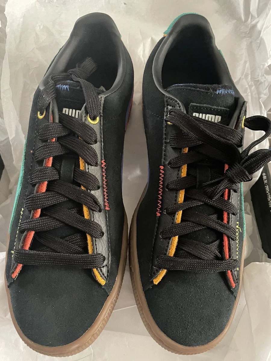 puma x black fives suede triplex men's trainers