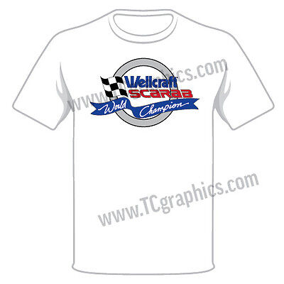 Scarab Racing Jet Boats Logo Yacht  Men's T-Shirt LIMITED LOGO Scarab T SHIRT