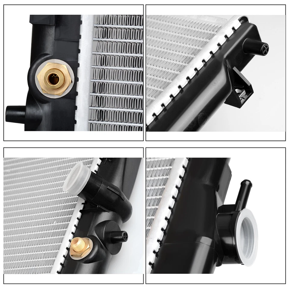 Radiador YITAMOTOR para Honda Accord SE 1998-2002 DX EX LX 2,3 L L4 2148 aluminio Foto 2 de 4