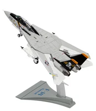 New 1/72 US Navy VF-84 Jolly Rogers F-14A Tomcat Diecast Metal Fighter Model