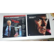 CLINT EASTWOOD DIRTY HARRY AND IN THE LINE OF FIRE LASERDISC LOT
