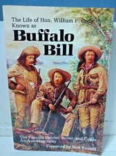The Life of Buffalo Bill  William F. Cody Bison Book Trade Paperback VG