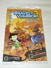 Cartoon Hangover BRAVEST WARRIORS # 1 Comic LootCrate Exclusive *BRAND NEW*