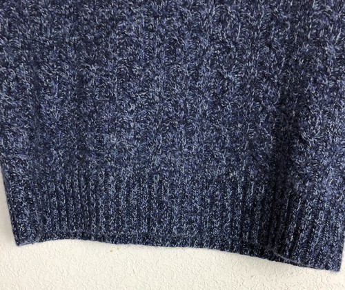 VTG The Limited Girl's Wool/Angora Blend Sweater Medium Soft Pullover Blue EUC - Picture 3 of 7