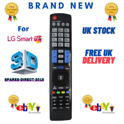 FULL SIZE 3D SMART Ersatz TV Fernbedienung für 32LA620V / 42LA620V TV