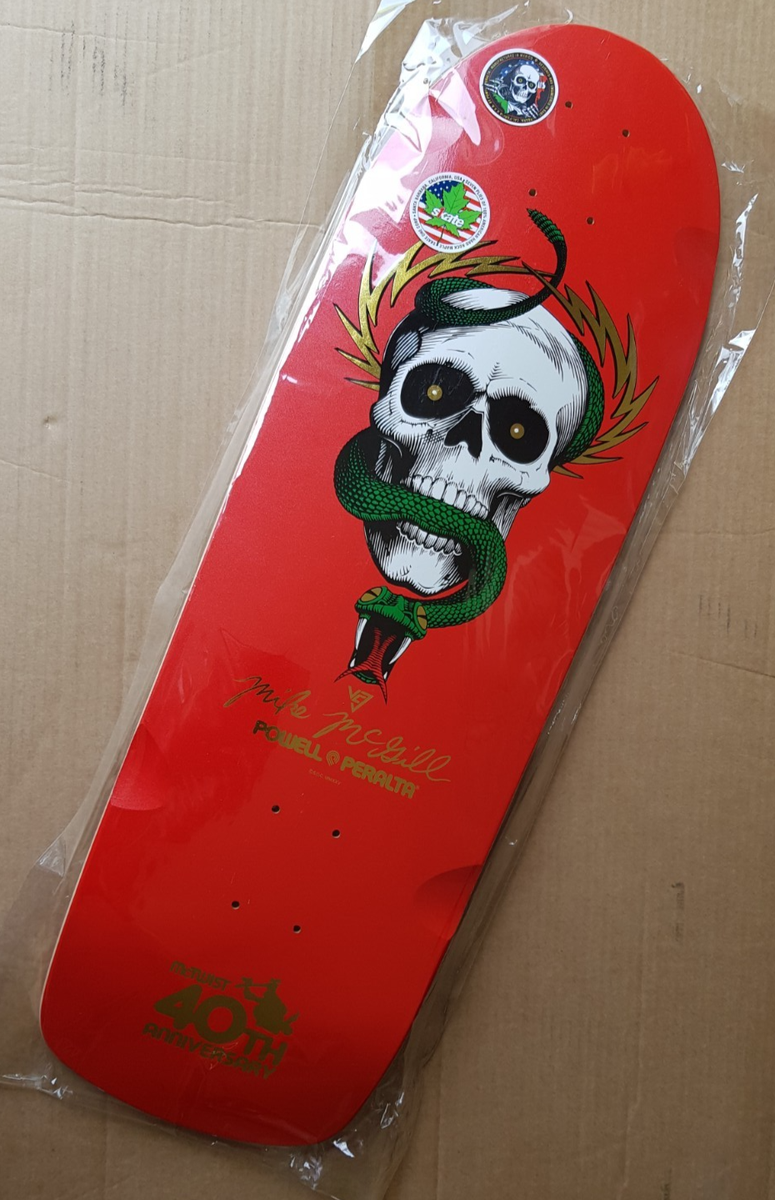 Powell Peralta Mike McGill McTwist 40th Anniversary Skateboard