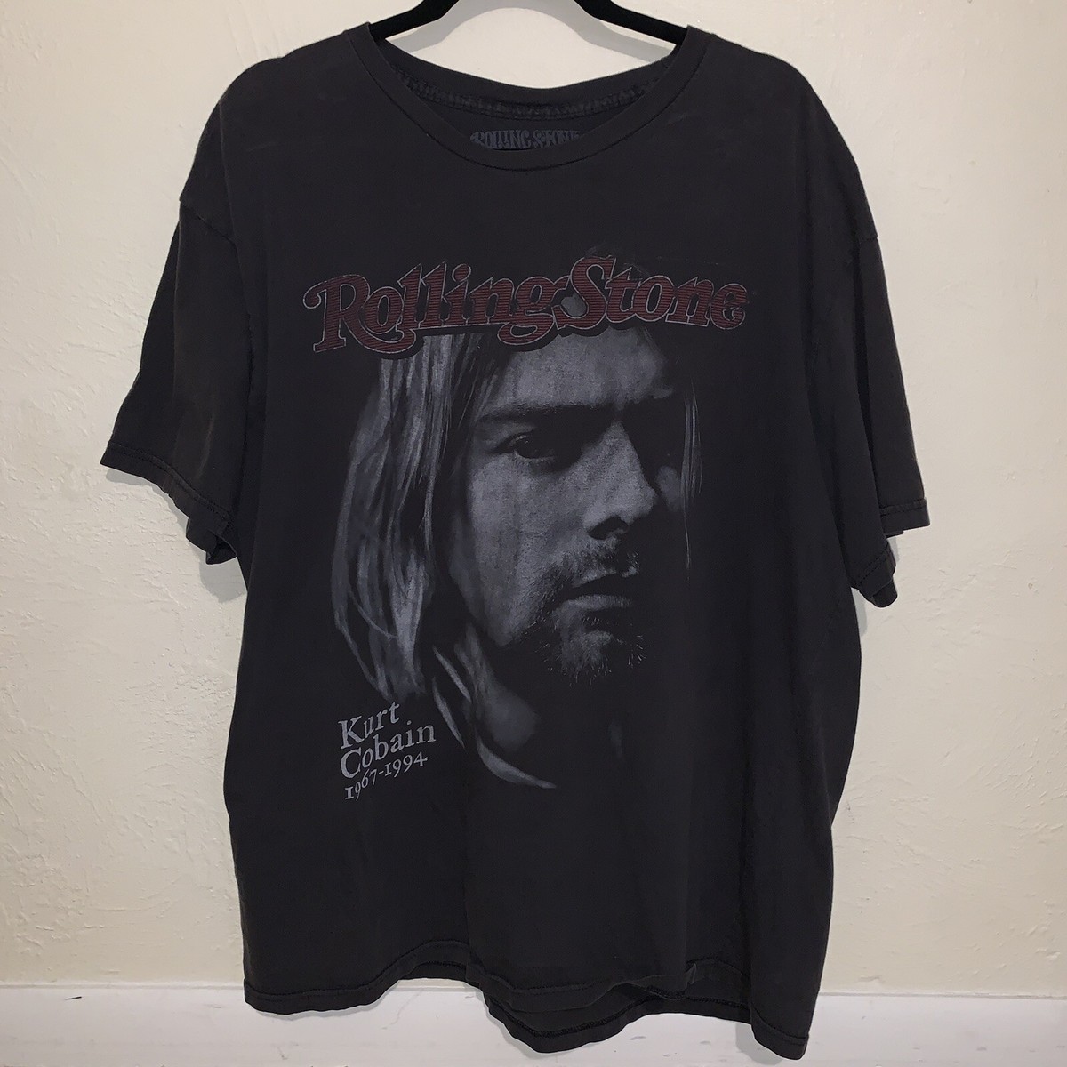Vintage Kurt Cobain Memorial T Shirt 1967 - 1994 Rolling