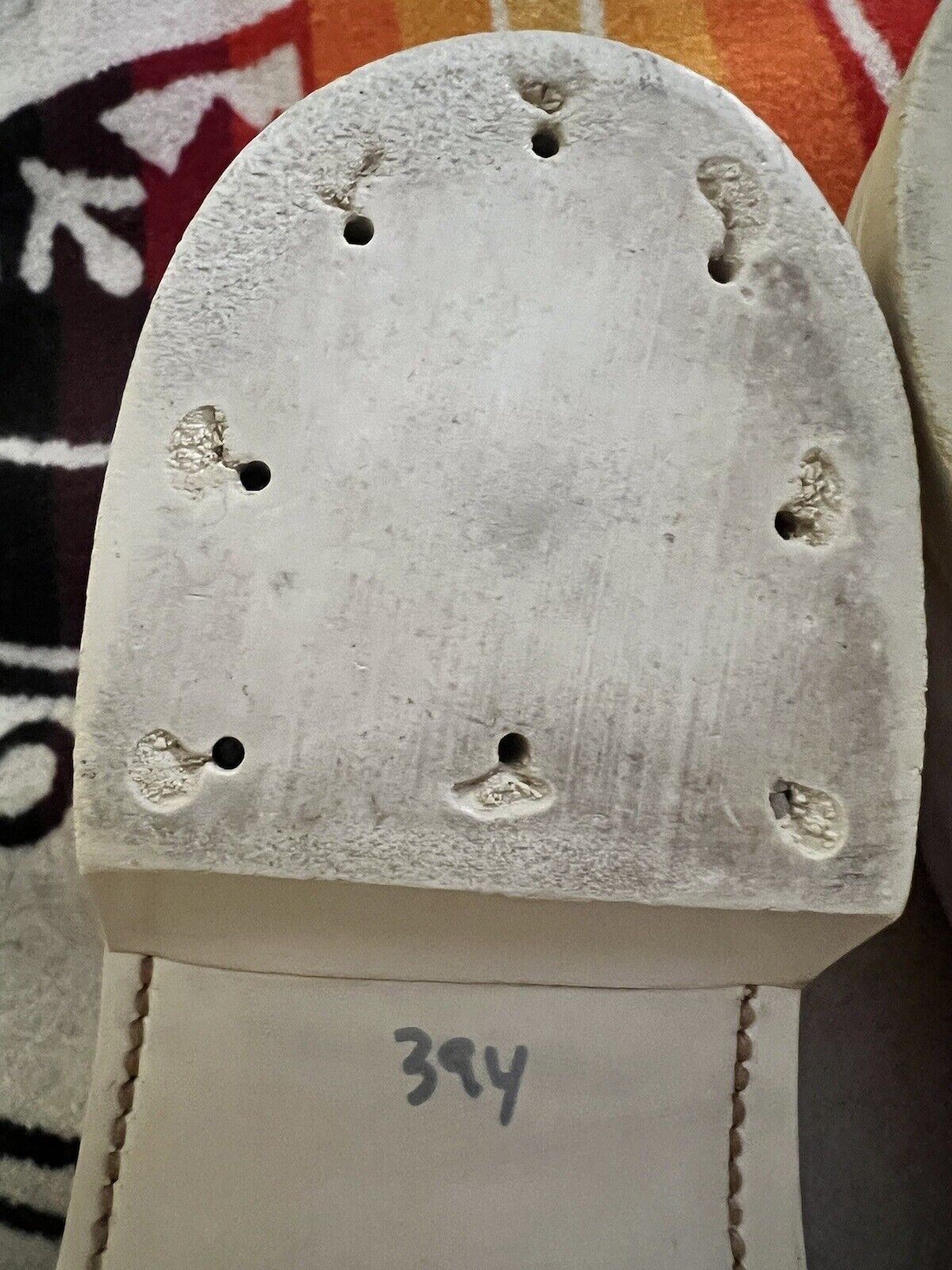 1940s Men’s Regal USMC White Buckskin Shoes - image 8