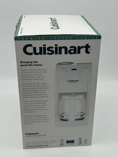 Cuisinart Coffee Maker And Grinder DGB-500 Black 12 Cup NEW IN BOX - Image 4 of 4