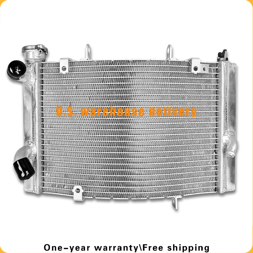 For Triumph Street Triple 675 675R 2008-2012 Aluminum Racing Radiator 2010 2011 Foto 2 de 4