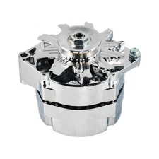 For GM SBC BBC Chevy 327 350 396 427 454 Aluminum 120 AMP 1 or 3 Wire Alternator