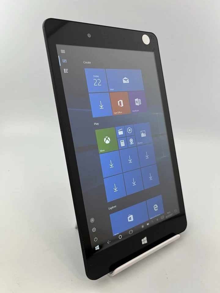 Linx 8 Windows Tablet 8" 32GB Wi-Fi – Touchscreen – Black – Portable – Used - Image 2 of 4