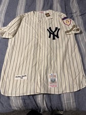 1951 Mickey Mantle NY Yankees Jersey Mitchell & Ness Home Size 44 Jersey NWT